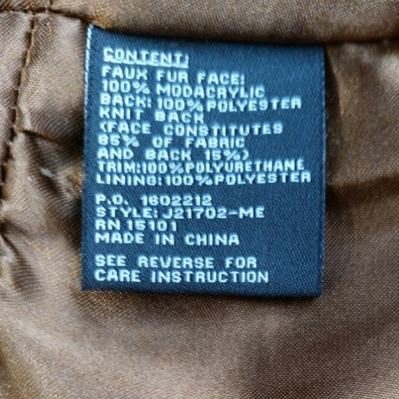 💥SHOWSTOPPER💥VINTAGE1940s STYLE FAUX MINK FUR COAT in WHISKEY - Picture 11 of 11